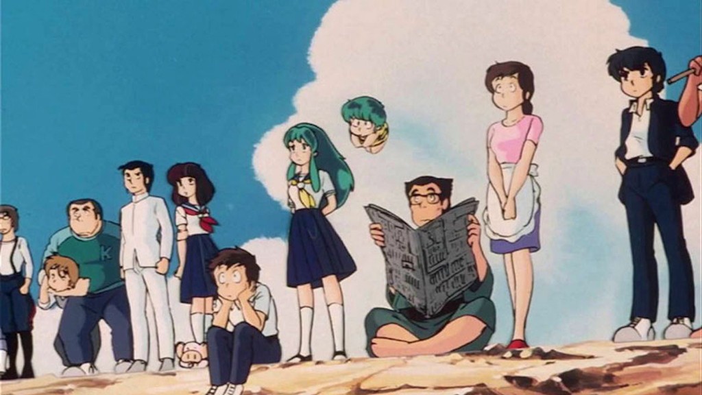 Still frame from Urusei Yatsura 2: Beautiful Dreamer